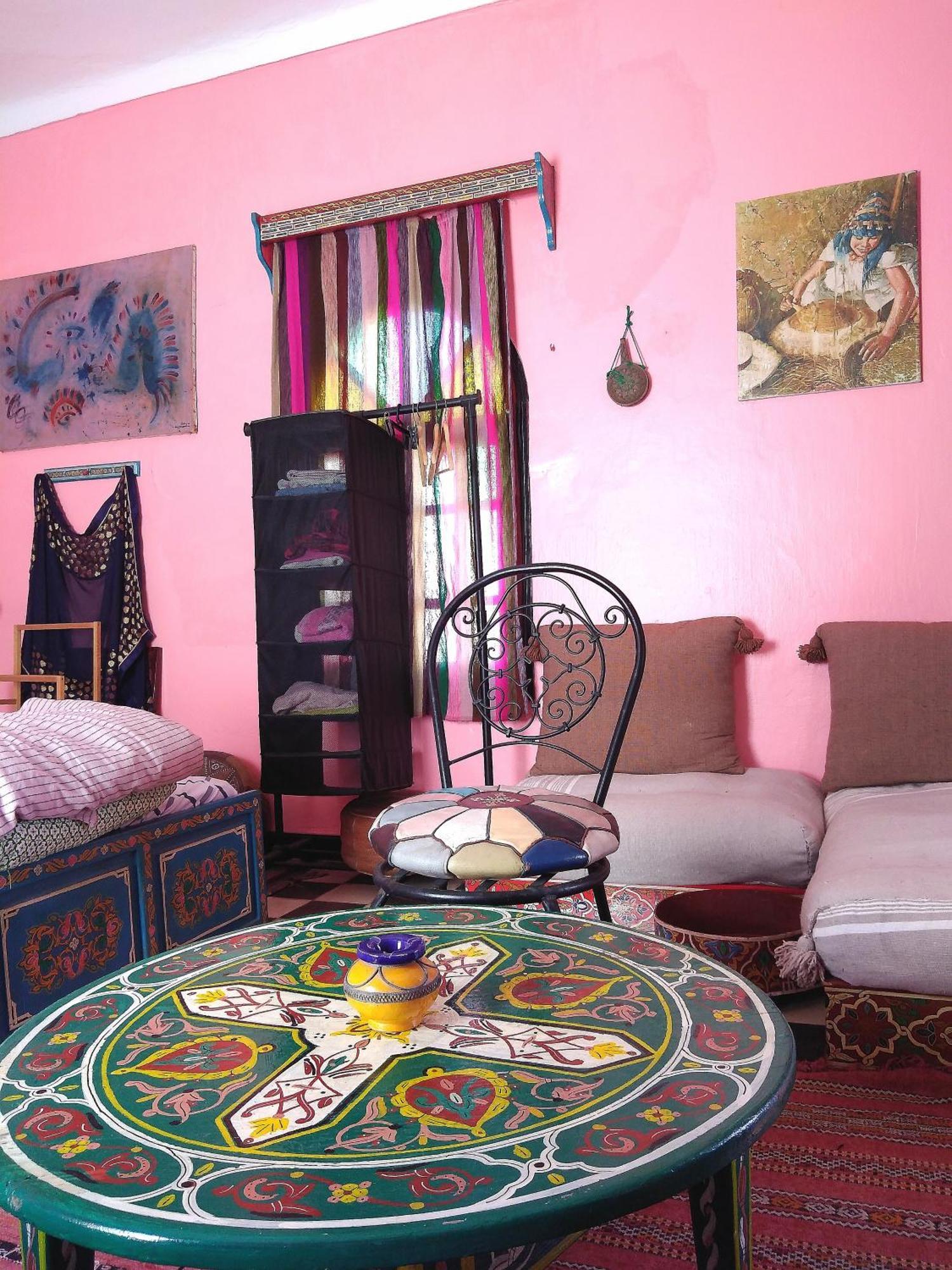 Dar Sam - Red Room Rabat Chambre photo
